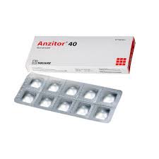 Picture of Tablet Anzitor 40mg